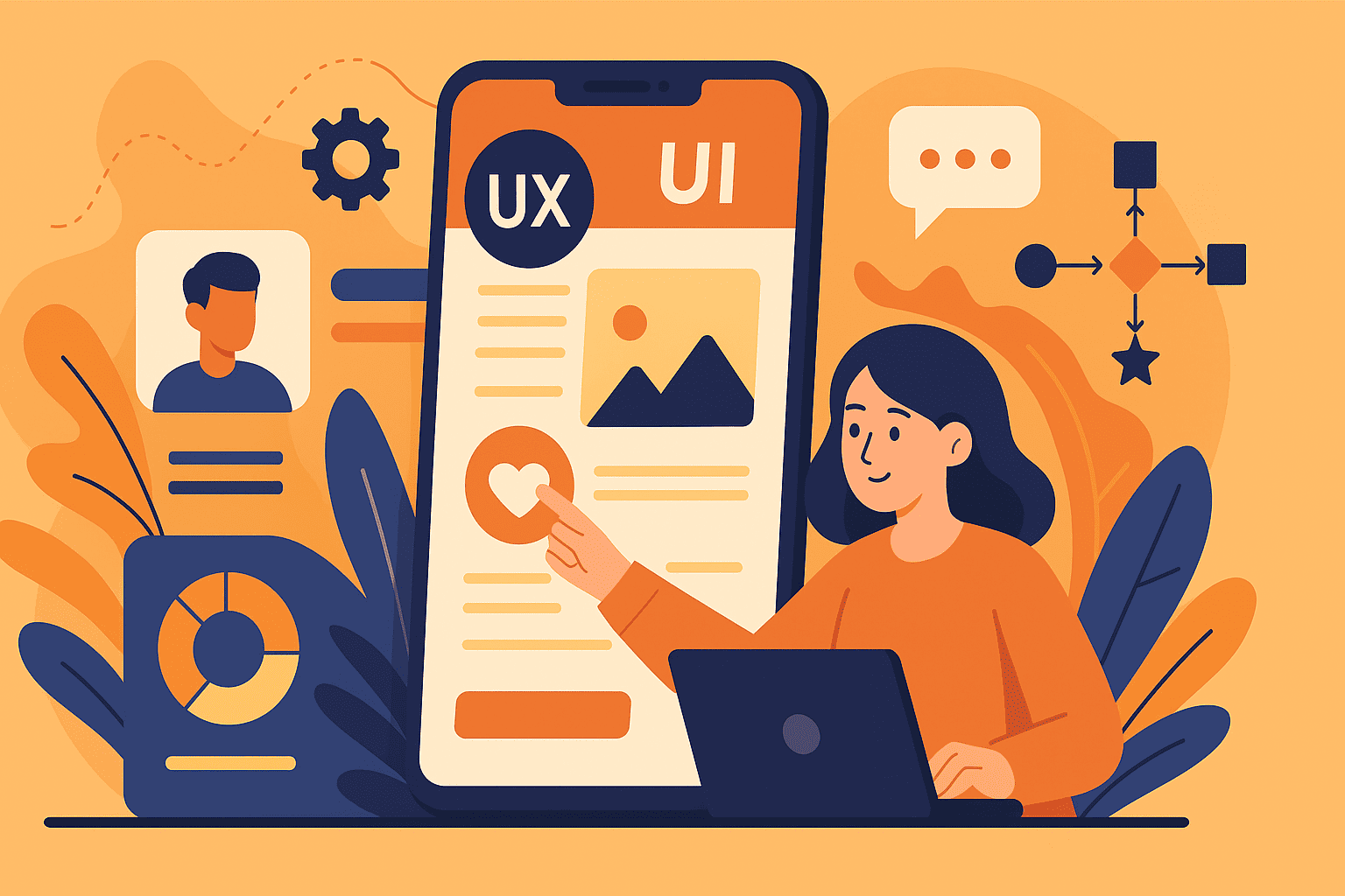 Tendencias de UI/UX que marcarán el 2024.